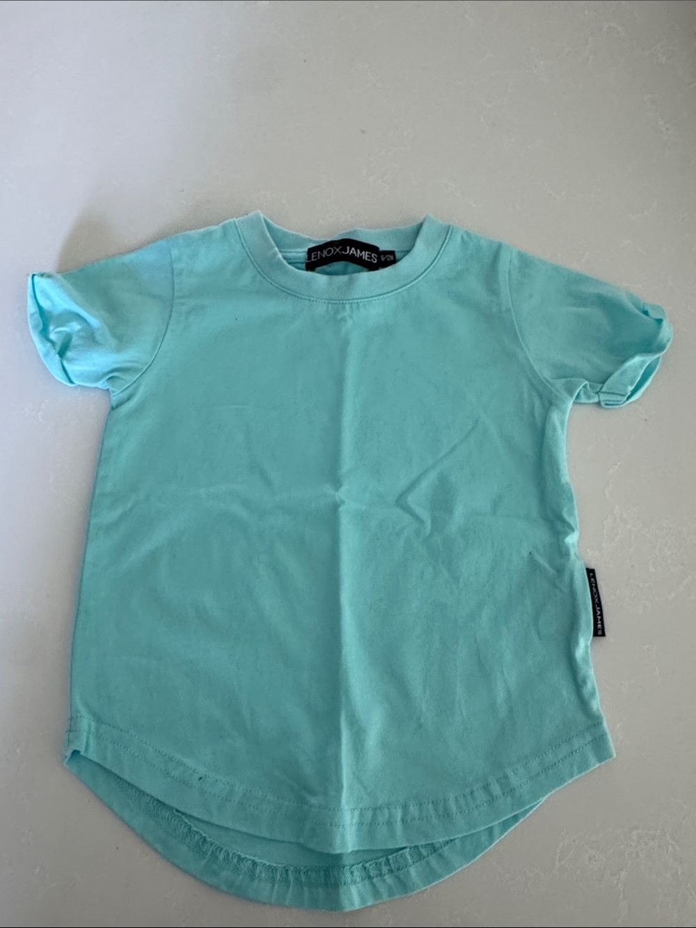 Lenox James Kids' Mint Short Sleeve Tee
